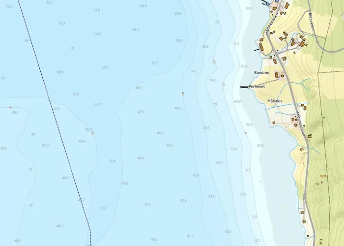 Feriehus The Red Fjordhouse *