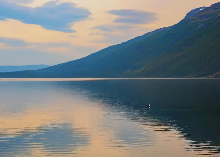 The Red Fjordhouse Malsnes